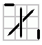 Corners Moved Diagonal 1; Twisted Diagaonal P1 - Edges Moved Straight 1