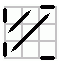 Corners Moved Diagonal 2; Twisted Irregular M2 - Edges Moved Diagonal M1