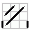 Corners Moved Diagonal 2; Twisted Neighbours M1 - Edges Moved Diagonal M1