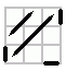 Corners Moved Diagonal 2; Twisted Positive P2 - Edges Moved Diagonal M1