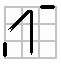 Corners Twisted Diagonal M1 - Edges Moved Positive - the long arm is the 'arrowpeak' P4