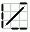 Corners Moved Diagonal 1; Twisted Irregular P1 - Edges Flipped Neighbours M1