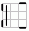 Corners Moved Straight; Twisted Irregular P1