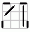 Corners Moved Straight; Twisted Irregular M1 - Edges Moved Diagonal M2