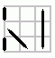 Corners Moved Straight; Twisted Straight M1 - Edges Moved Diagonal P2