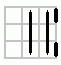 Corners Moved Straight; Twisted Straight P1 - Edges Moved Straight 2