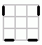 Corners Twisted Irregular Clear - edges and neighbours are fix