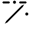 edges displayed flipped, without grid, as points, diagonal swap of corners SW-NE (1), corners twisted straight N (p1)