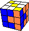 incomplete cube in cube - unvollständiger Würfel im Würfel