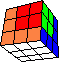 cube in cube back - Würfel im Würfel hinten