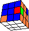 2 horizontal bars with 2 edges #2 back - 2 horizontale Säulen mit 2 Kanten #2 hinten