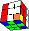 swapped bars with 2 single corners back - getauschte Säulen mit 2 einzelnen Ecken hinten