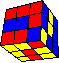 dots with cube in cube - Spiegelei mit Würfel im Würfel