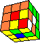 odd edge rings in cube in cube #5 back - ungerade Kantenringe im Würfel im Würfel #5 hinten