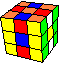 4 equal columns 2 edge rings - 4 gleiche Säulen 2 Kantenringe