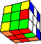 corner Cube in Cube back - Ecken-Würfel im Würfel hinten