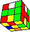 6 corners, 6 edges back - 6 Ecken, 6 Kanten hinten