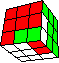 stripes in cube #8 back - Streifen im WÜrfel #8 hinten
