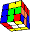 impossible L-Cube in Cube in Cube back - unmöglicher L-Würfel im Würfel im Würfel hinten