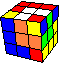 3 rotating L in odd cube in cube in cube - 3 rotierende L im ungeraden Wrfel im Wrfel im Wrfel
