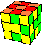 2 pairs of corners diagonal over each other, 2 flipped - 2 Eckenpaare diagonal übereinander, 2 gewendet