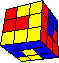 dots with cube in cube - Spiegelei mit Würfel im Würfel