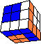 dots with cube in cube - Spiegelei mit Würfel im Würfel