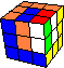 cube in cube with multiple flags - Würfel im Würfel mit mehrfachen Fahnen