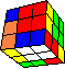 Six Square Blocks back - 6 quadratische Blöcke hinten
