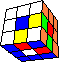odd edge rings in cube in cube #2 back - ungerade Kantenringe im Würfel im Würfel #2 hinten