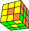 dots with cube in cube - Spiegelei mit Würfel im Würfel
