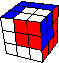 cube in cube, corner peak - Würfel im Würfel, Eckenspitze