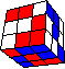 dots with cube in cube - Spiegelei mit Würfel im Würfel