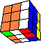 improper squares back - unvollständige Quader hinten