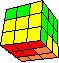 incomplete cube in cube back - unvollstndiger Wrfel im Wrfel hinten