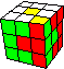 1 angle over the whole cube - 1 Winkel ber den ganzen Wrfel