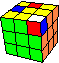 two edges and two corners in a space diagonal - zwei Kanten und zwei Ecken in einer Raumdiagonale