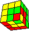 Cube in a cube in a cube back - WÜrfel im WÜrfel im WÜrfel hinten